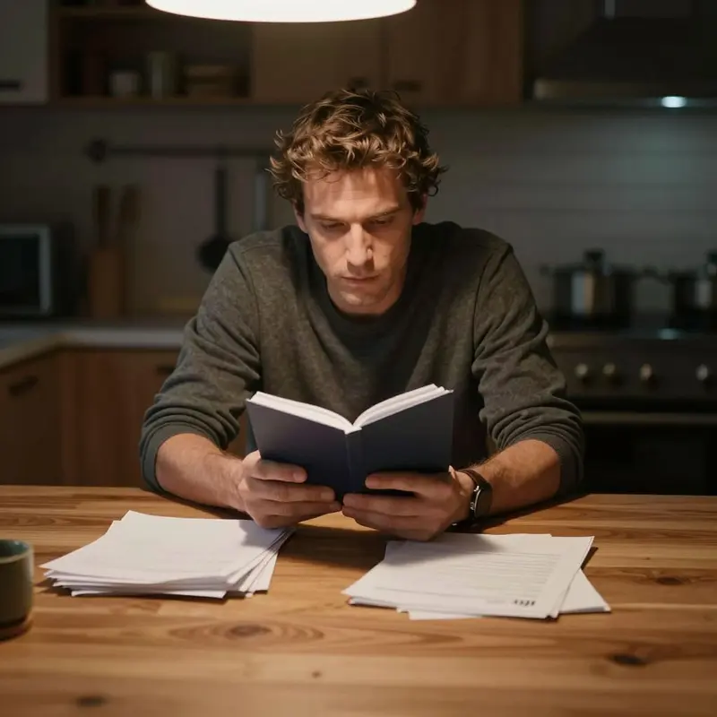 A course creator holds a closed notebook, contemplating how unclear pricing is affecting sales.