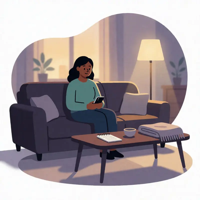 A member experiences a calmer, simpler cancellation moment on their phone.